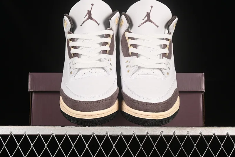 All Categories Air Jordan Jordan Series Basketball Shoes Air Jordan 3 Special Price #ZG Version Air Jordan 3 Retro "Baimoka" AJ3 Joe 3 White Mocha DH3434-113